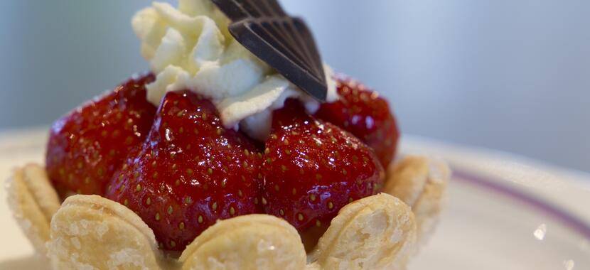 Tarte aux fraises